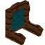 Cyan Zelkova Fancy Seat Back