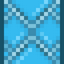 Cyan Mosaic Glass Pane