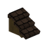 Roof Straight Infill 45 Brown