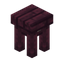 Crimson Side Table