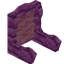 Pink Pink Bioshroom Fancy Seat Back