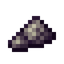 Small Pile of Chromite Dust