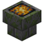 Mossy Stone Brick Chimney