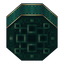 Cyan Brass Wrapped Locometal Boiler