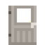 Dead Barn Glassed Door