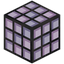 Square Purple Stained Glass
