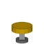 Yellow Cushion Chair