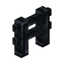 Black Steel Fence