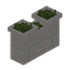 Quartz Grass Topped Wall
