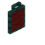Red Warped Tall Seat Back