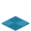 Patched Light Blue Carpet