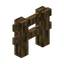 Oak Log Fence