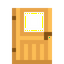 Palm Barn Glassed Door
