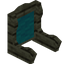 Cyan Skyroot Fancy Seat Back