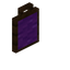 Purple Dark Oak Tall Seat Back
