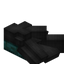 Black Longer Roof Slab (Warped)