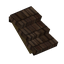 Roof Straight 45 Spruce Shingle