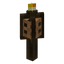 Dark Oak Tiki Torch