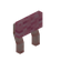 Pink Cherry Raised Seat Back
