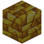 Cracked Flat Raw Gold Block Tiles