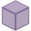 Clear Purple Stained Glass