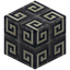 Gilded Basalt Bone Block