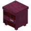 Stripped Crimson Modern Wardrobe