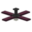 Crimson Ceiling Fan Light