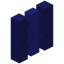 Blue Picket Fence
