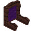 Purple Cika Fancy Seat Back