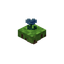 Floating Light Blue Flower