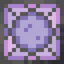Circular Purple Stained Glass Pane