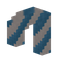 Blue Candy Cane Slim