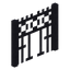 Twilight Metal Fence