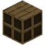 Cubed Oak Empty Bookshelf