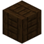 Vertically Railed Dark Oak Planks