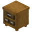 Stripped Palm Triple Drawer