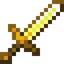 Golden sword icon