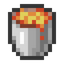 Lava bucket icon