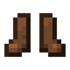 Leather boots icon