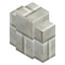 Kalksteinziegelmauer