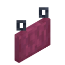 Crimson Hanging Sign