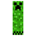 Blockcreeperstatue - FRONT