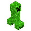 Blockcreeperstatue - ISOMETRIC