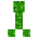 Blockcreeperstatue - SIDE
