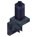 Black Candle Holder