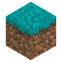 Cyan Grass Block