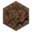 Carved Pinecone Block