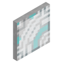 Light Gray Patterned Glass Pane